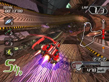 Tube Slider - The Championship of Future Formula screen shot game playing